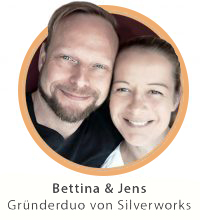 Bettina & Jens das Gründerduo von SilverWorks